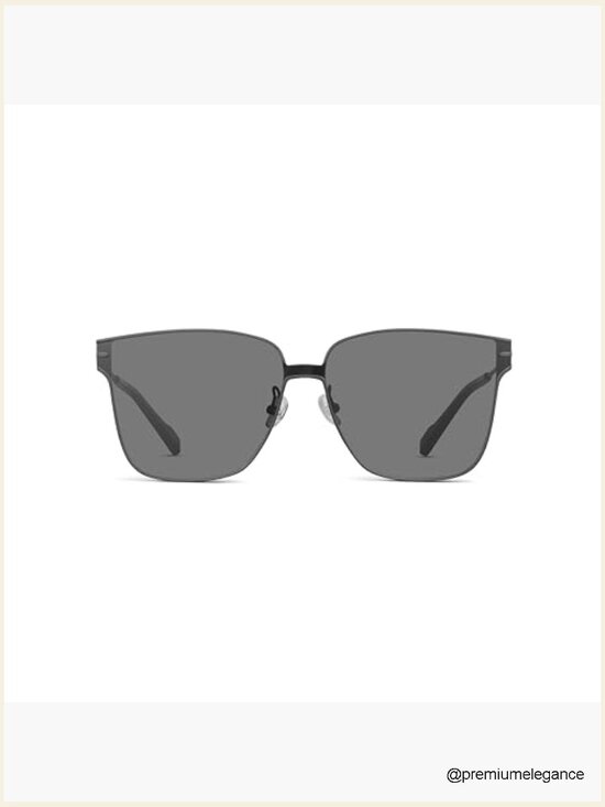 Retro Square Polarized Sunglasses UV400 Lightweight Alloy main image 4